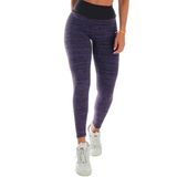 Calça Legging Risca Fitness Click Cós Preto