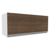 Aéreo Glamy 80cm 1 Porta Suspensa Rustic/Branco Madesa