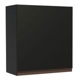 Armário Aéreo Madesa Reims 60 cm 1 Porta - Preto