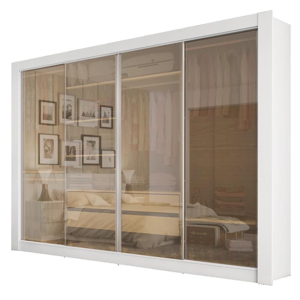 Guarda-Roupa Kremlin Reflecta 4 Portas de Correr Madesa é boa?