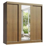 Guarda-roupa Casal Reno 3 Portas de Correr Madesa