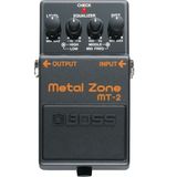 Pedal Metal Zone Para Guitarra MT-2 - Boss