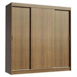 Guarda-roupa Casal Reno 3 Portas de Correr Madesa