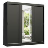 Guarda-roupa Casal Reno 3 Portas de Correr Madesa