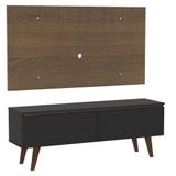 Rack Le Mans e Painel TV 55 Polegadas 2 Portas Rustic Madesa