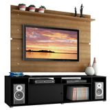 Rack Cancun e Painel para Tv até 65' Preto Madesa