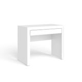 Escrivaninha Mesa Home Office 1 Gaveta Computador Branco