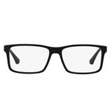 Óculos de Grau Emporio Armani EA3038 5063 Preto Lentes Tam 56