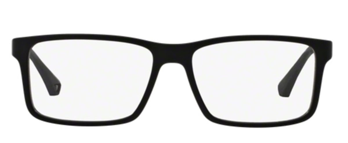 Menor preço em Óculos de Grau Emporio Armani EA3038 5063 Preto Lentes Tam 56