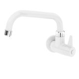 Torneira Bica 'U' de Parede para Cozinha 1156UIHB 1/4 de Volta Japi Branco