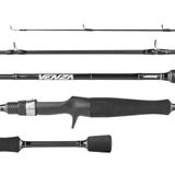 Vara Pesca Carretilha Marine Sports Venza C571MH 1,70m 15-30Lb Carbono Inteiriça