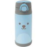 Garrafa Térmica Parede Dupla 400Ml  - Gumy Azul Buba