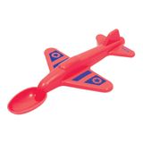 Colher Avião Buba Vermelho - 7288