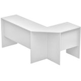 Mesa para Computador Notebook de Canto BHO08 Branco - BRV