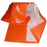 Lona leve plástica 5 x 4 impermeável carreteiro 150 micras