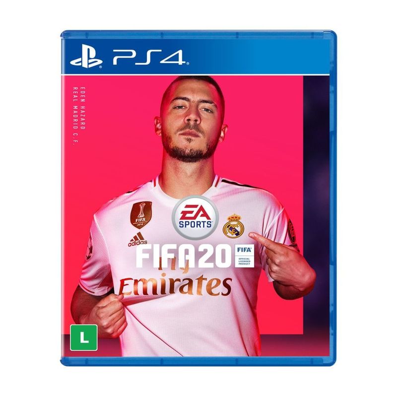 Jogo Fifa 2020 Edição Vanilla - Playstation 4 - Ea Sports