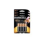 Kit Duracell Duralock Pilha Alcalina AA 24 Pilhas + 2 Agarradinhos