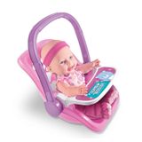 Boneca Baby Infantil Sapekinha Bebe Conforto Cadeirinha