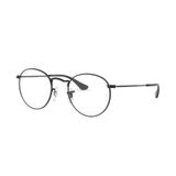 Armação Ray-Ban Rb3447Vl 2503 Preto Rb 3447 Vl 50 Rx Round