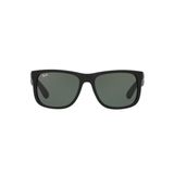 Ray-Ban JUSTIN RB4165L 622/71 Preto Lente Verde Tam 55