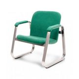 Sofá Recepção De Escritório Linha Recepção Ramses Verde