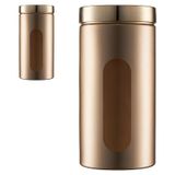 Kit 2 Porta Mantimento Metalizado Dourado 1950Ml 1450Ml