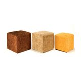 Puff Para Recepção De Escritório Linha Recepção Puff Amarelo