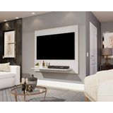 Painel Sala Para TV até 32 polegadas Wood Off White - Comprar Moveis Em Casa