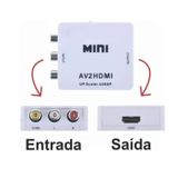 Conversor Adaptador Video Rca Av P/ Hdmi (AV2HDMI)