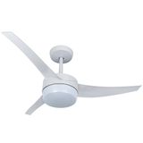 Ventilador de Teto Venti Delta Lunik Branco 513101 3 Pás  110V