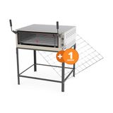 KIT - Forno Lastro Assador Refratário Elétrico PRPE-900 220V + Grade Extra - Progás