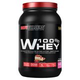 100% Whey Protein 900g Morango ¿ Bodybuilders