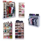 Expositor Cabiceiro Colméia Armário Arara Balcão Loja Roupas