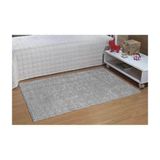 Tapete Para Quarto Passadeira 50 x 100 cm Classic Cinza Oasis