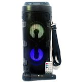 Caixa De Som Amplificada Led Microfone Bluetooth