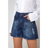 Short Jeans Moms Tamanho 40 Feminino