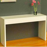 Escrivaninha para home office Nayan Mix branco 90x90x40