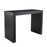 Escrivaninha para home office Nayan Mix preto 90x90x40