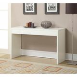 Escrivaninha para home office Nayan Mix branco 90x90x40