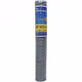 Tela Galinheiro Galvanizada Fio 22x1,80m Com 50m-DC