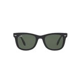 Ray-Ban Folding Wayfarer Dobrável RB4105 601S Preto Lente Verde Degradê Tam 54