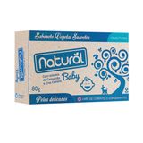 Sabonete Vegetal Natural e Vegano Baby com Extratos de Camomila e Erva Cidreira 80g - Contente Suavetex