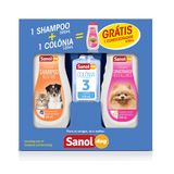 Kit Sanol Dog de Shampoo, Colônia e Condicionador