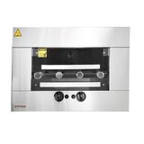 Assador A Gás GLP De Embutir Titan Inox C/ 4 Espetos Rotativos 220V