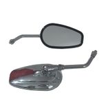 Espelho Retrovisor Gvs Mod.Harley Para Vulcan 1500 Cromado