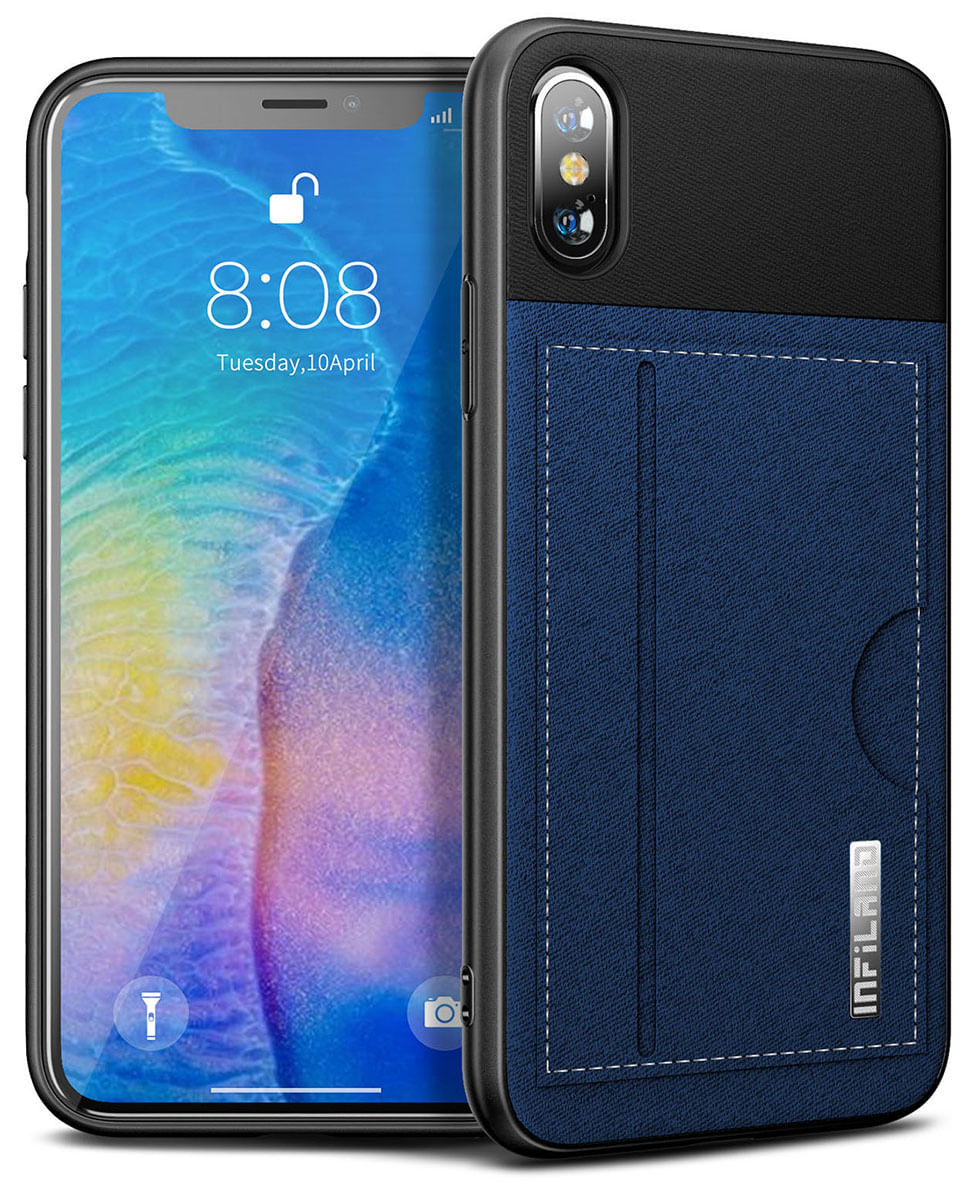 Capa Premium Classic Series Porta-Cartão IPhone X e XS A1920 A2097