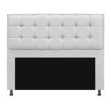 Cabeceira Copenhague 195 cm King Size Corano Branco AM Decor