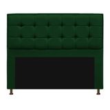 Cabeceira Copenhague 195 cm King Size Suede Verde AM Decor