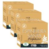 Kit 3cx Chá de Espinheira Santa – Orgânico (30 sachês) – Campo Verde