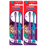 Kit 2 Escova Dental Colgate Tandy 2 Unidades